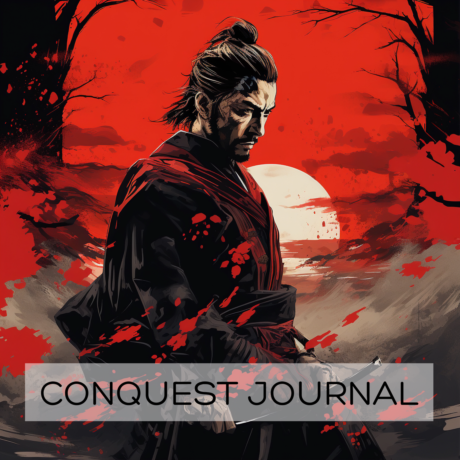 Conquest Journal: A Miyamoto Musashi Themed Writing Companion To Help You Chart Your Epic