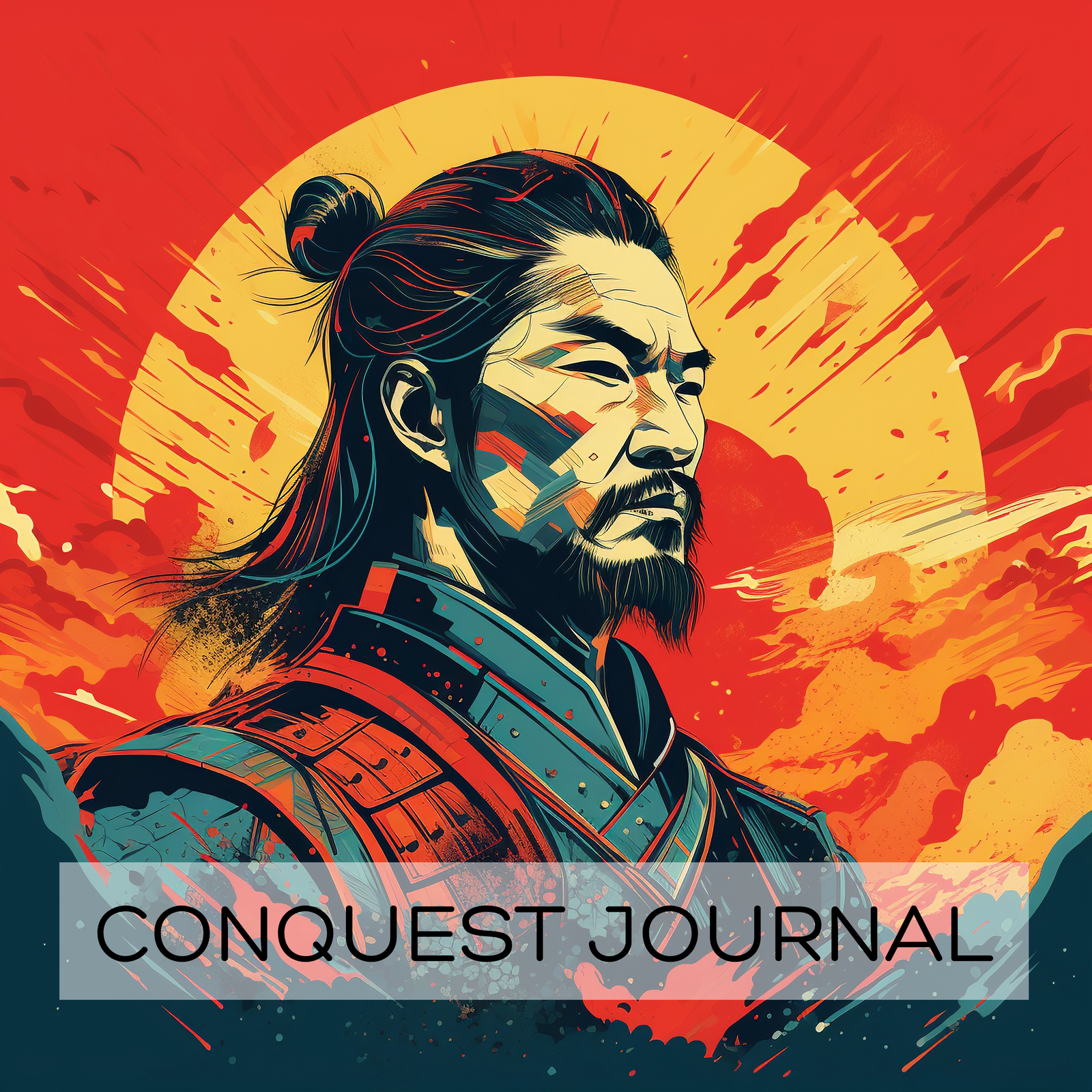 Conquest Journal: A Sun Tzu Themed Writing Companion To Help You Chart Your Epic