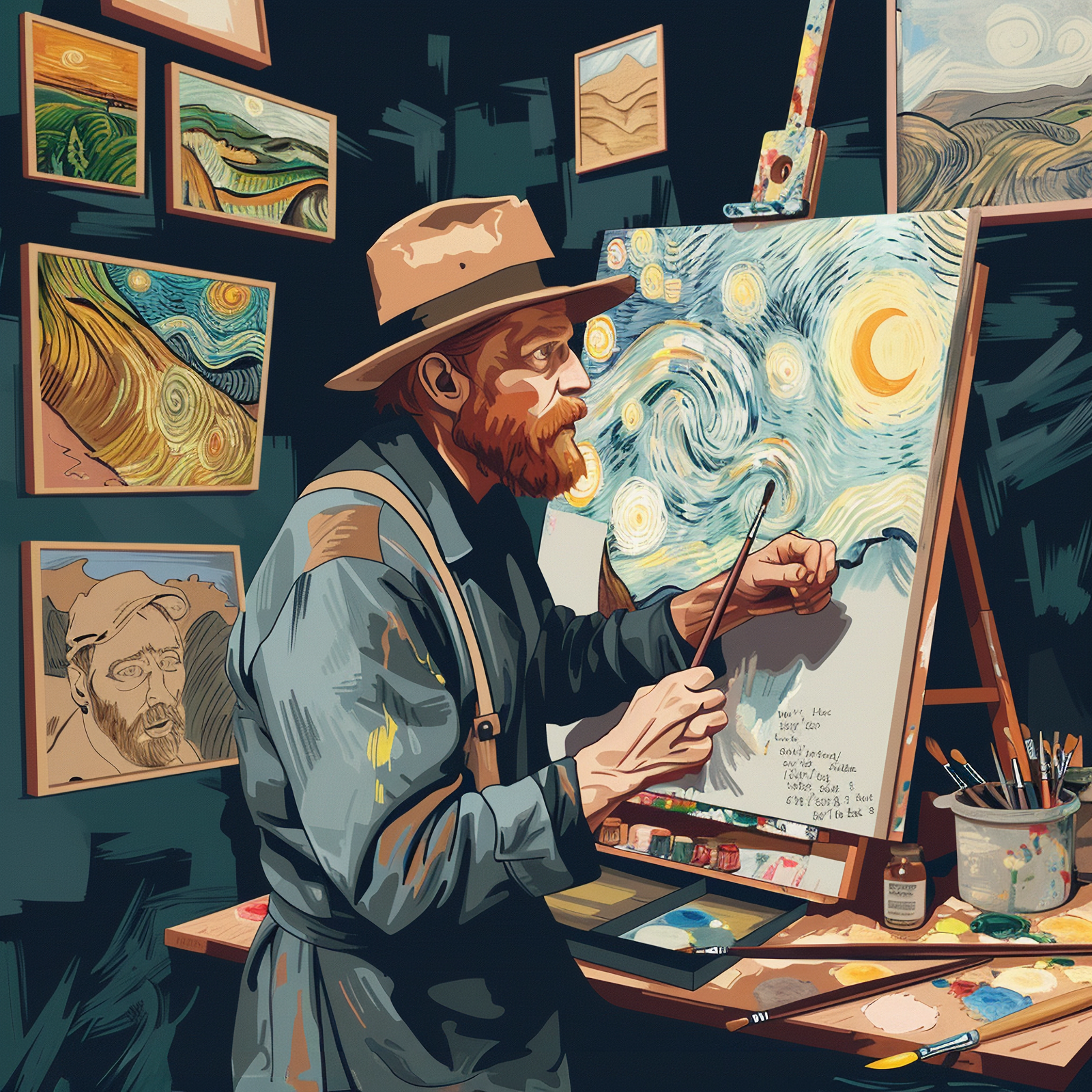 Conquest Journal: A Vincent van Gogh Themed Writing Companion To Help You Chart Your Epic - Image 13