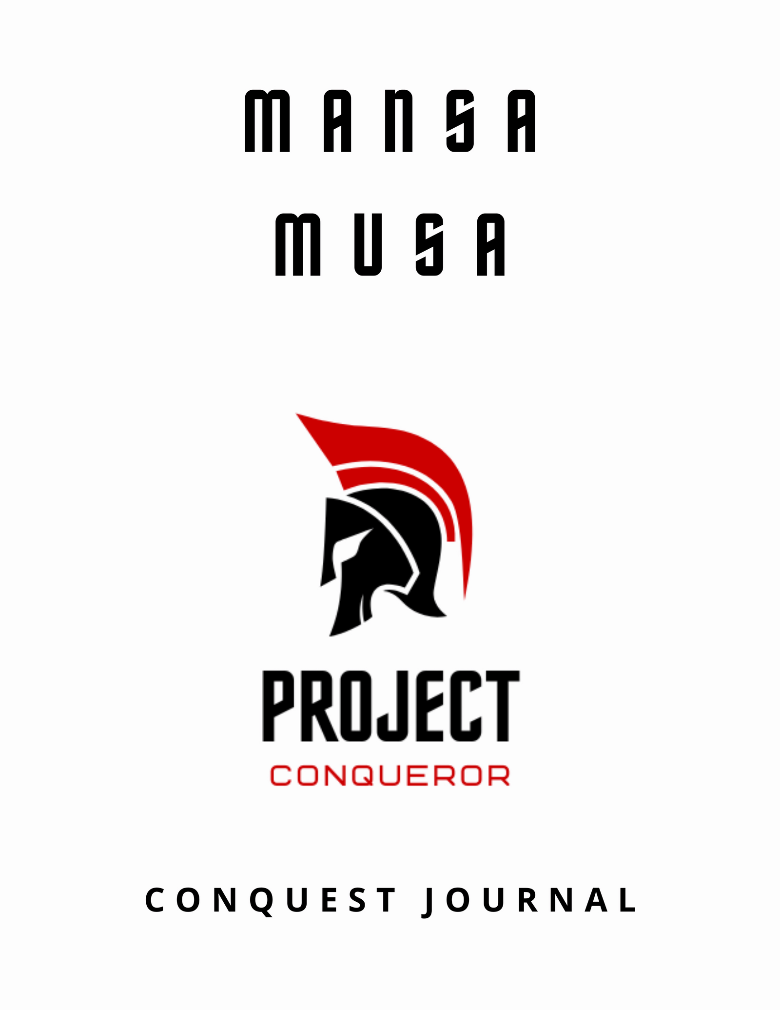 Conquest Journal: A Mansa Musa Themed Writing Companion To Help You Chart Your Epic - Image 2