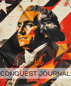 Conquest Journal: A George Washington Themed Writing Companion To Help You Chart Your Epic